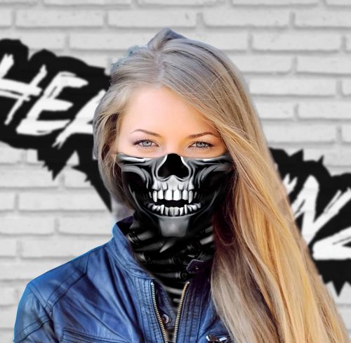 Armed & Dangerous Skull Headskinz - Image 3