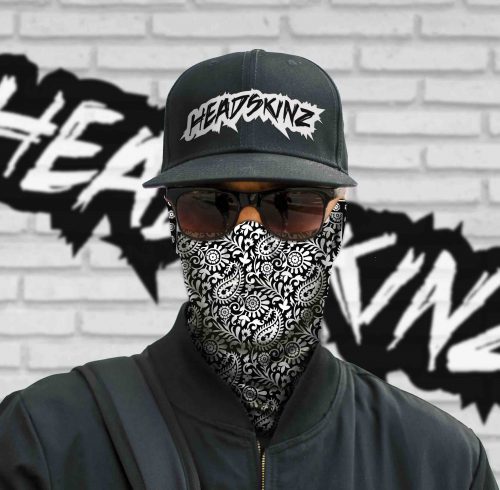 BULK PACK - Retro Bandana Black Headskinz (10 unit pack) - Image 2