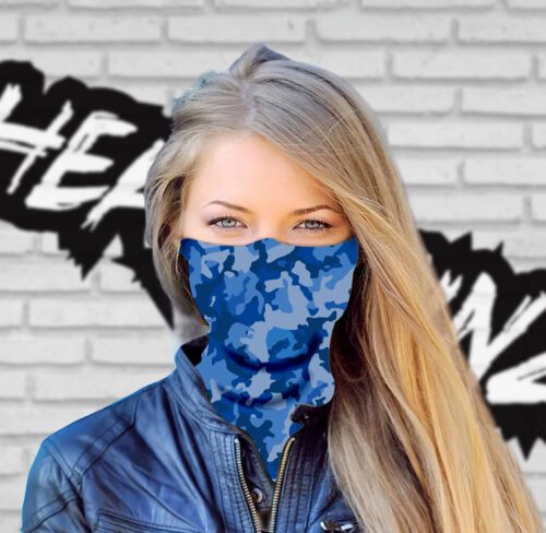Army Fishing Blue Camo Headskinz - Image 3