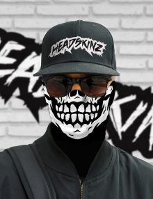 Classic Biker Skull Headskinz