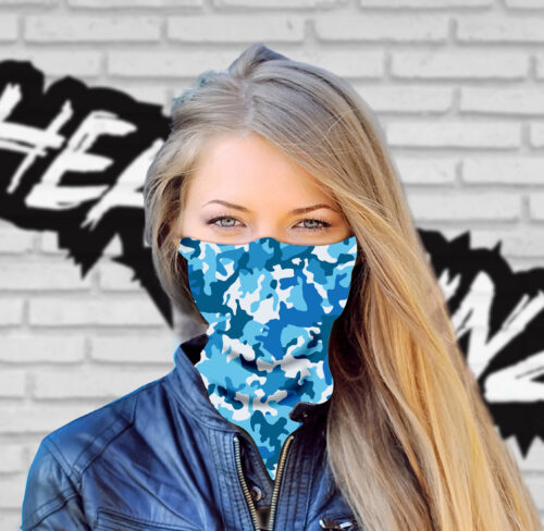Aqua Marine Camo Headskinz - Image 3