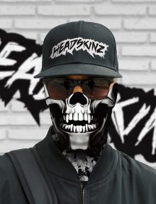 Real Forest Blacko Skull Headskinz