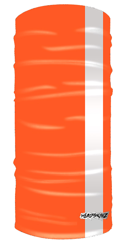 Hi-Vis Reflective Fluoro Orange Headskinz - Image 2