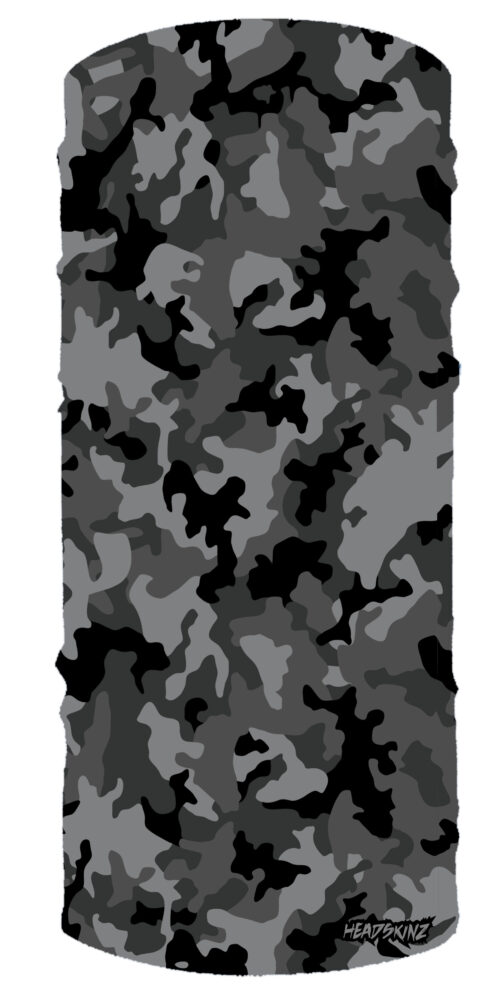 Military Grey Camo Headskinz - Image 2