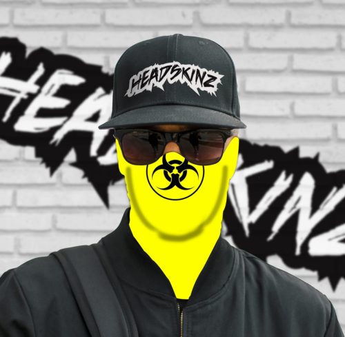 Biohazard Yellow Headskinz - Image 3