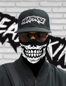 FLEECE - CLASSIC BIKER SKULL