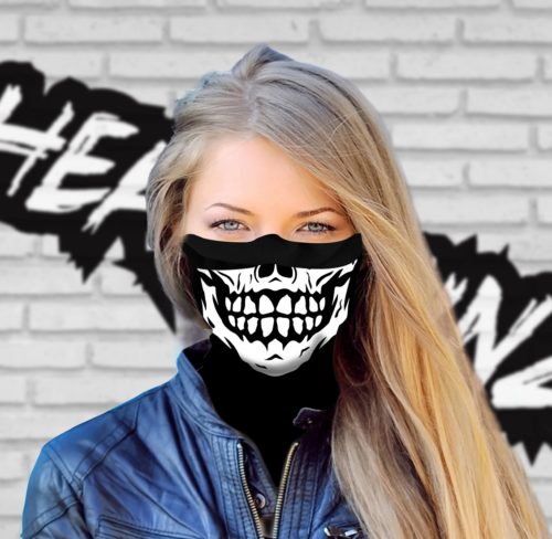 FLEECE - CLASSIC BIKER SKULL - Image 3