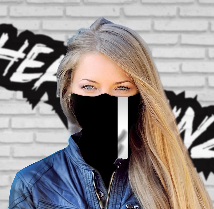 Hi-Vis Reflective Black Single Stripe - Image 3