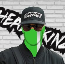 Hi-Vis Reflective Fluoro Green Headskinz