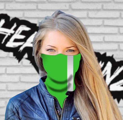 Hi-Vis Reflective Fluoro Green Headskinz - Image 3
