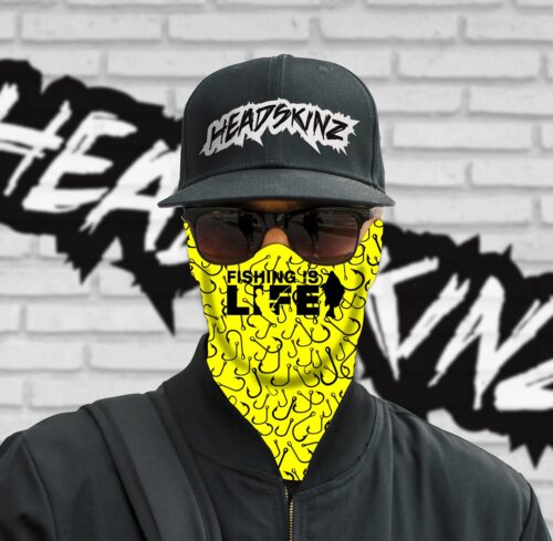 Fishing Is Life Headskinz
