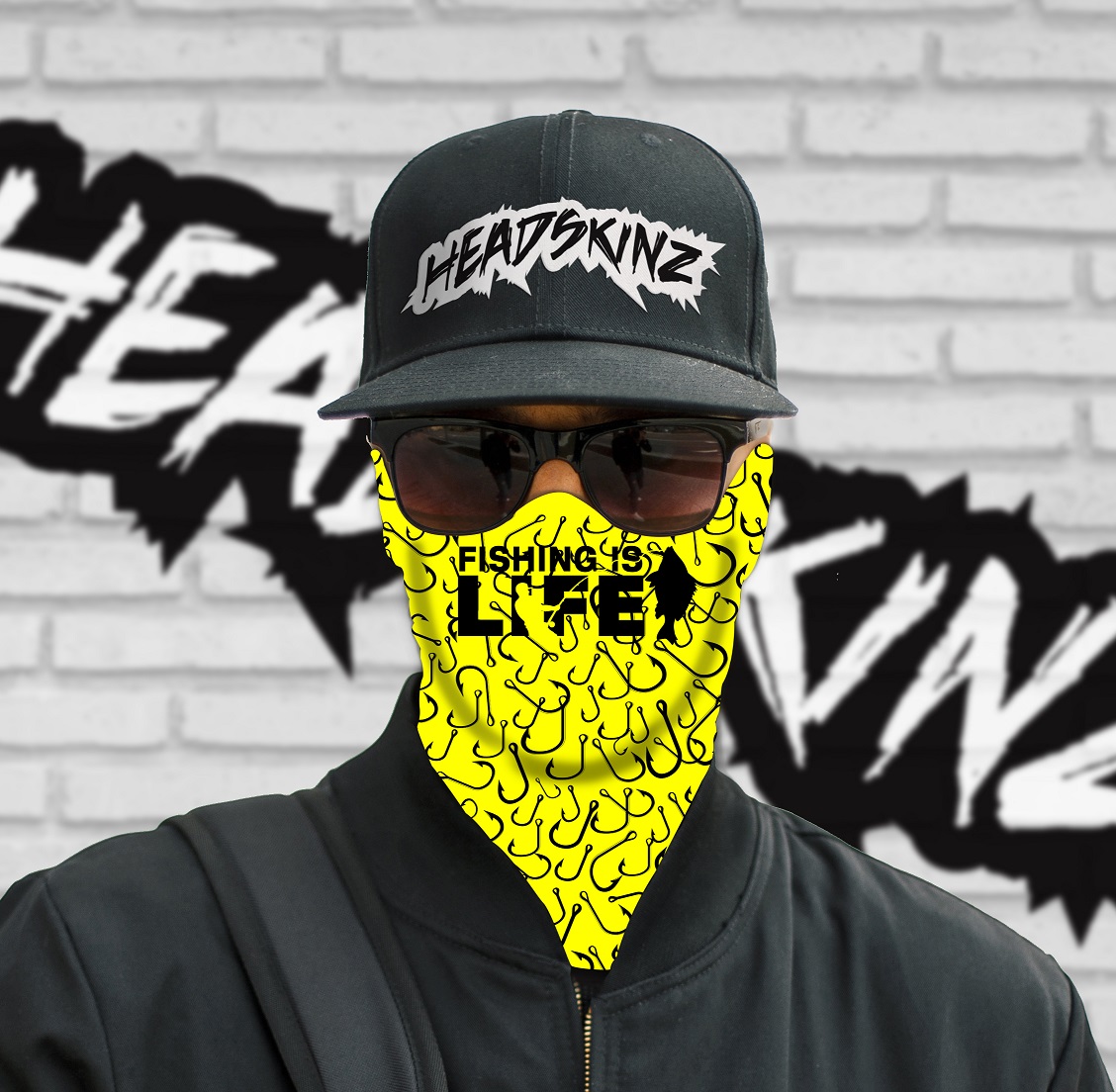 Fishing is Life - Neck Gaiter & Face Bandana