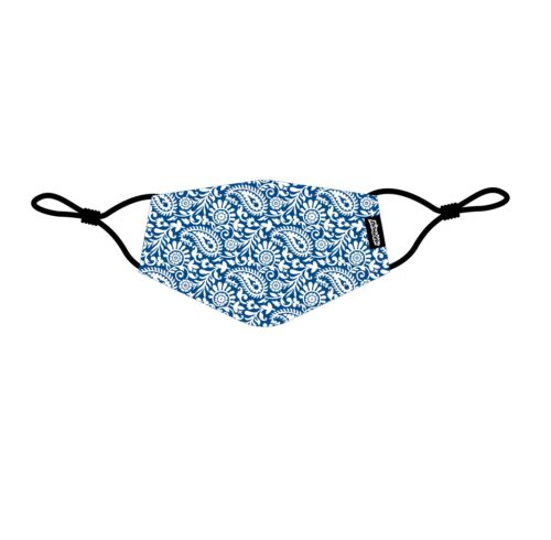 Face Mask - Retro Blue