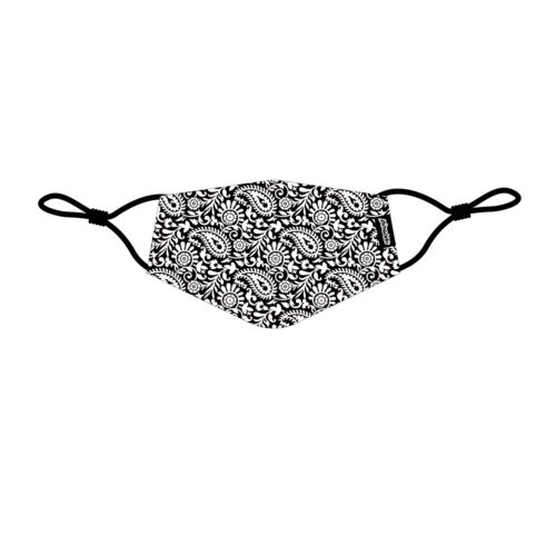 Face Mask - Retro Black