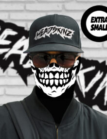 SmallHeadz (XS) - Classic Biker Skull Headskinz