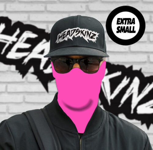 SmallHeadz (XS) - Hot Pink Headskinz - Image 3