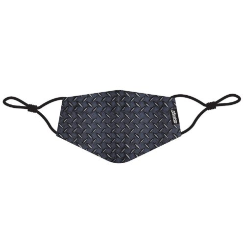 Face Mask - Checker Plate