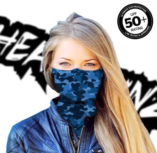 SOLAR SHIELD – Military Blue Headskinz - Image 3