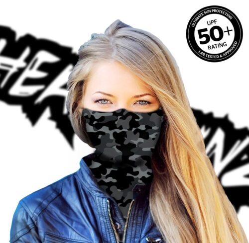 SOLAR SHIELD – Military Grey Headskinz - Image 3