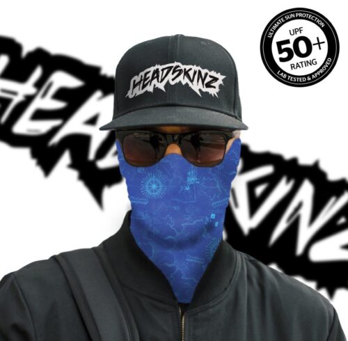 SOLAR SHIELD – Nautical Blue Headskinz