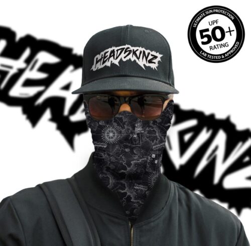 SOLAR SHIELD – Nautical Black Headskinz