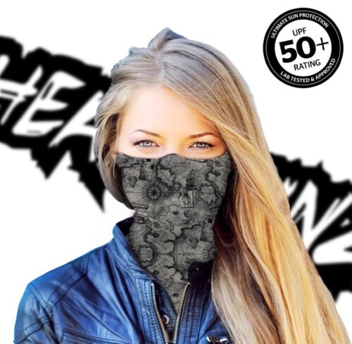 SOLAR SHIELD – Nautical Grey Headskinz