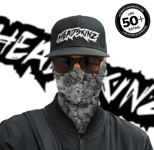 SOLAR SHIELD – Nautical Grey Headskinz - Image 3