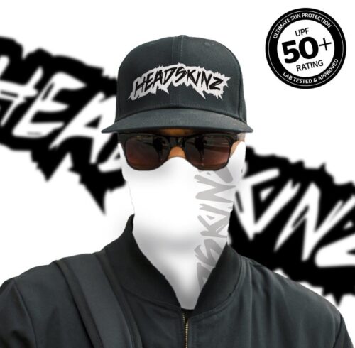 SOLAR SHIELD – Modern White Headskinz - Image 3