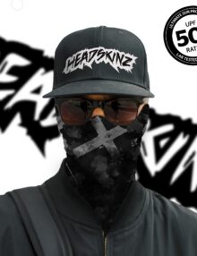 SOLAR SHIELD - Eureka Black Headskinz