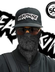 SOLAR SHIELD - Charcoal Headskinz
