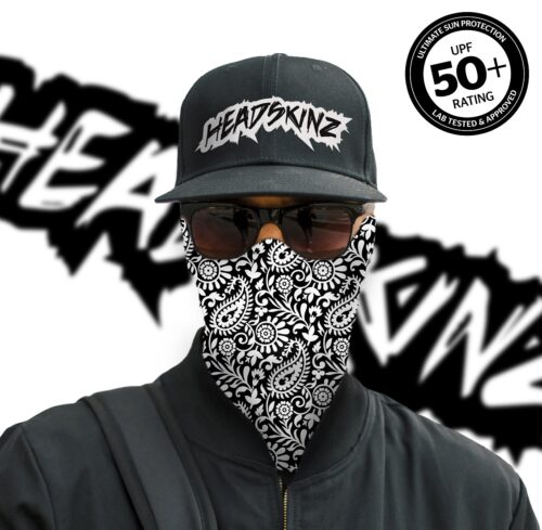 SOLAR SHIELD - Retro Black Headskinz