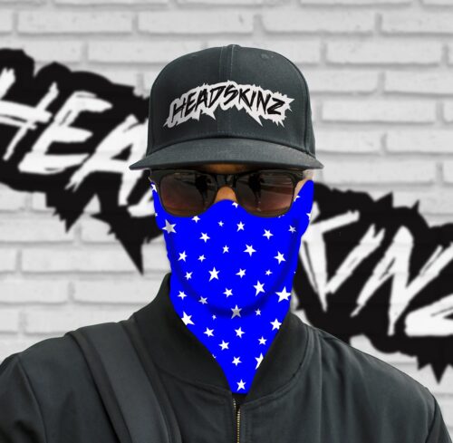 Super Stars Blue Headskinz - Image 3