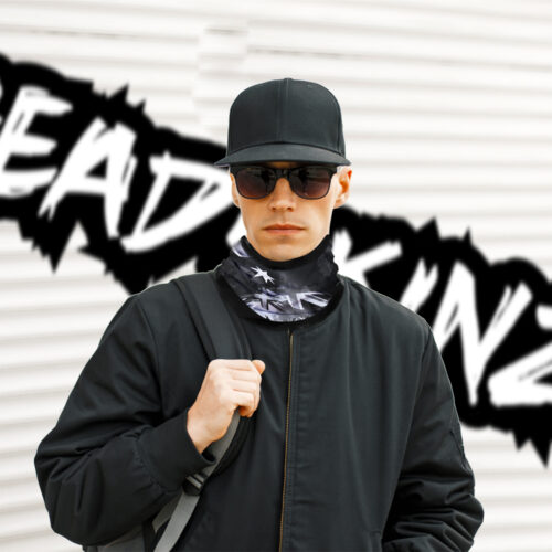 NECK WARMERZ - Australian Flag Blacko