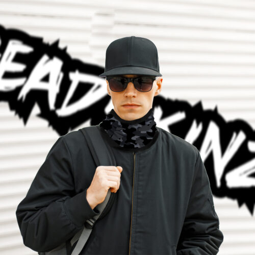NECK WARMERZ - Military Grey Camo