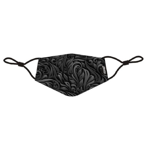 Face Mask - Black Tapestry