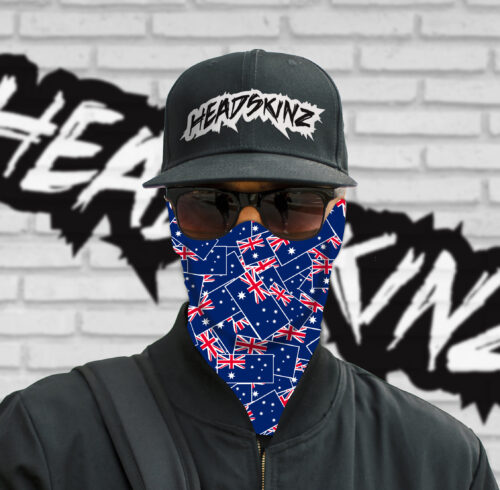 Aussie Flag Design Headskinz - Image 3