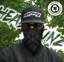 ECO WEAVE – Black Tapestry Headskinz