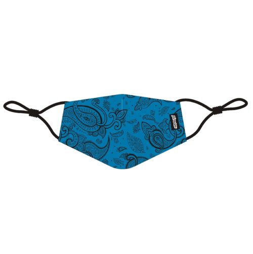 Face Mask - Paisley Blue