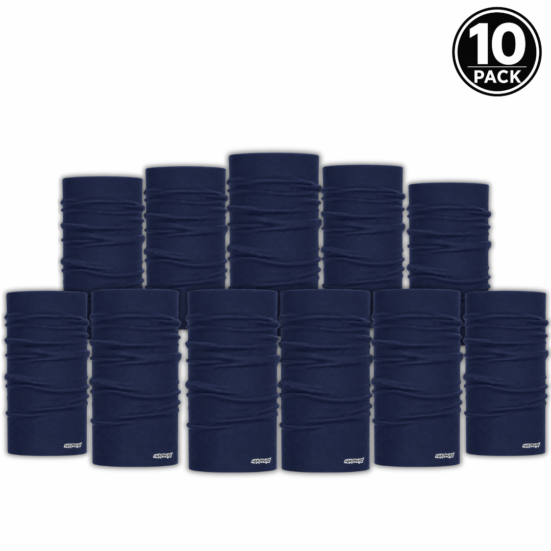 BULK PACK - NAVY BLUE Headskinz (10 unit pack)