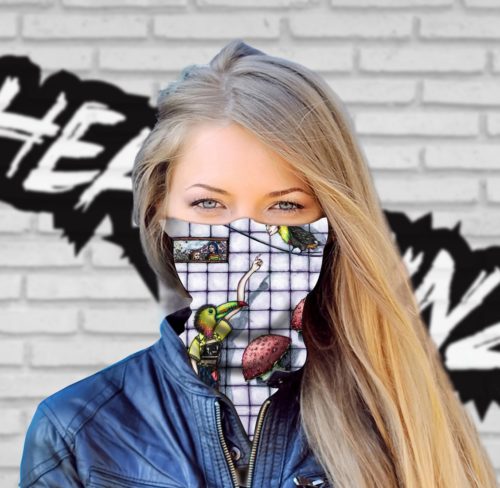 Paris Olympia Art - Insanity Neck Gaiter