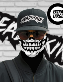 BigHeadz (XL) - Classic Biker Skull