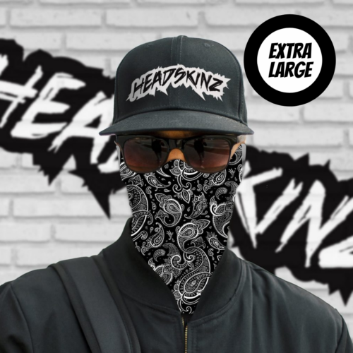 BigHeadz (XL) - PAISLEY BLACK