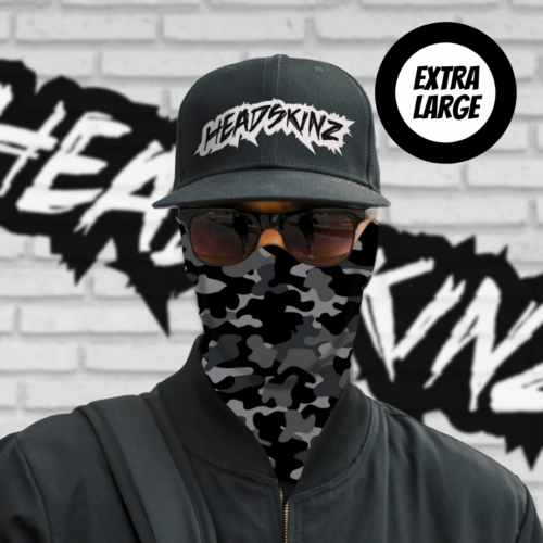 BigHeadz (XL) - Military Grey Camo