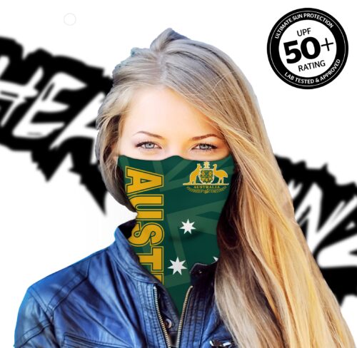 SOLAR SHIELD – Aussie Green & Gold Flag