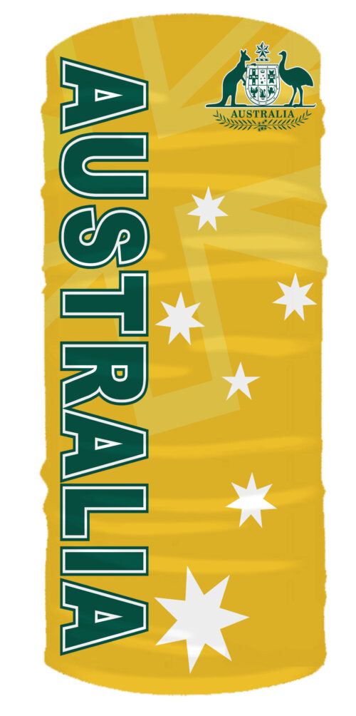BULK PACK - Aussie Gold & Green Flag Headskinz (10 unit pack) - Image 3