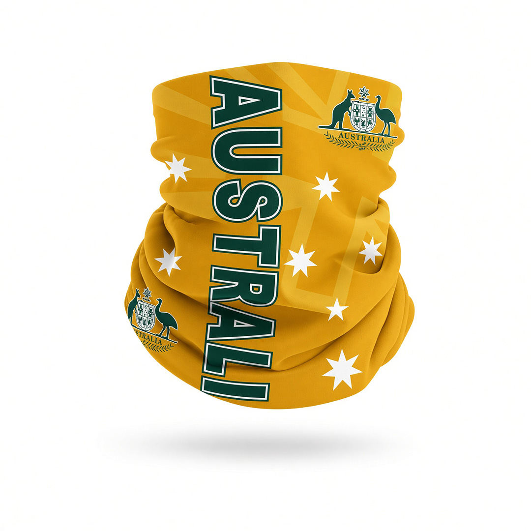 SOLAR SHIELD – Aussie Gold & Green Flag - Image 3