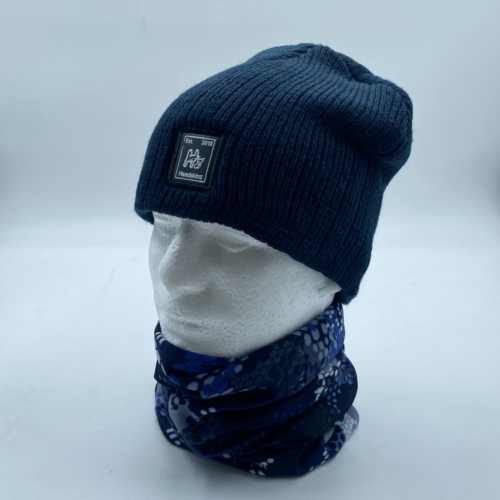 Cable Knit Beanie - NAVY