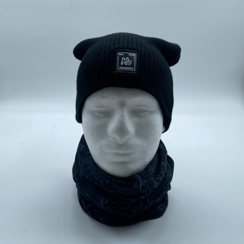 Beanie - Slouch Style - BLACK - Image 3