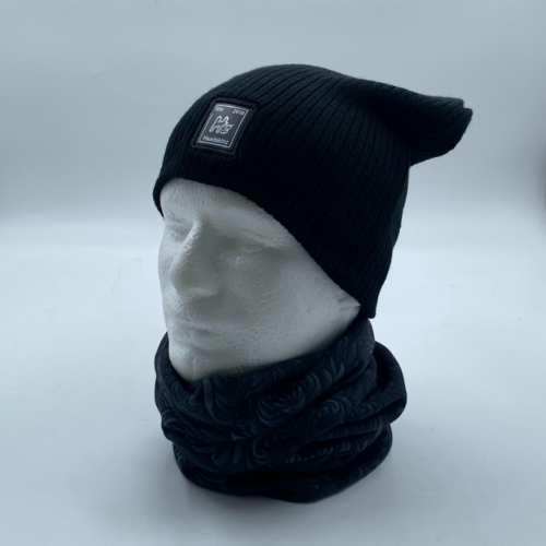 Beanie - Slouch Style - BLACK