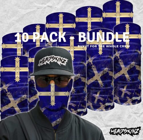 BULK PACK - Eureka Blue Headskinz (10 unit pack)